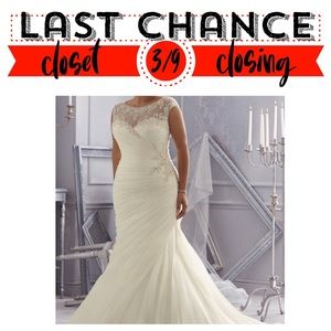 Mori Lee Julietta 3163 Plus Size NEVER WORN